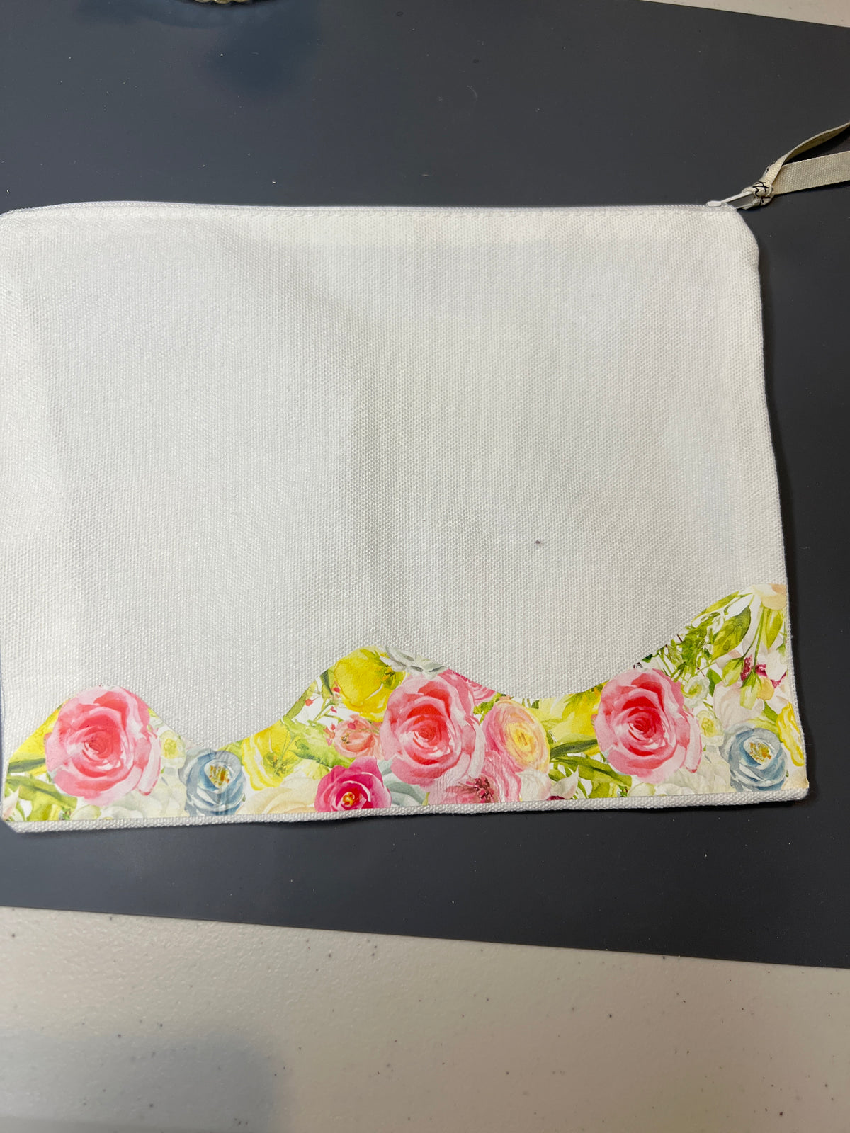 Canvas pouch - I love my dog